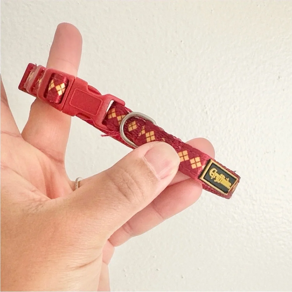 Harry Potter gryffendor Red Cat Collar